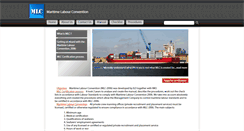 Desktop Screenshot of maritimelabour.com